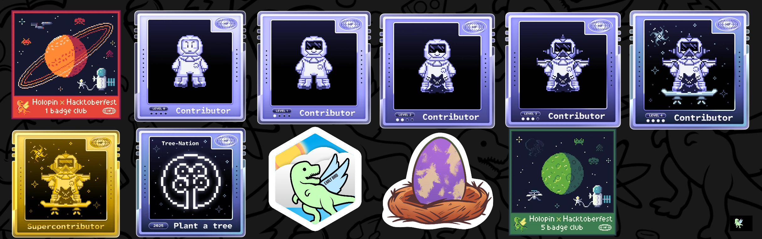 An image of @pankajsagvekar's Holopin badges, which is a link to view their full Holopin profile