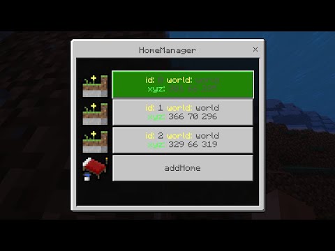 GitHub - ZenSageX444/HomeManager: A PocketMine Plugin: Set Home, Remove ...
