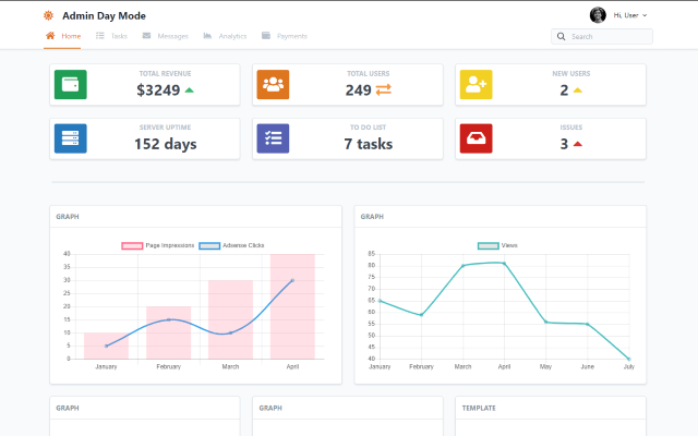 Admin Template