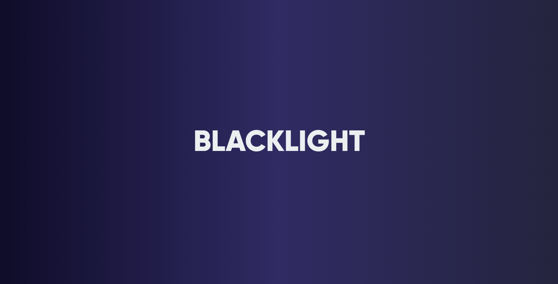 BLACKLIGHT