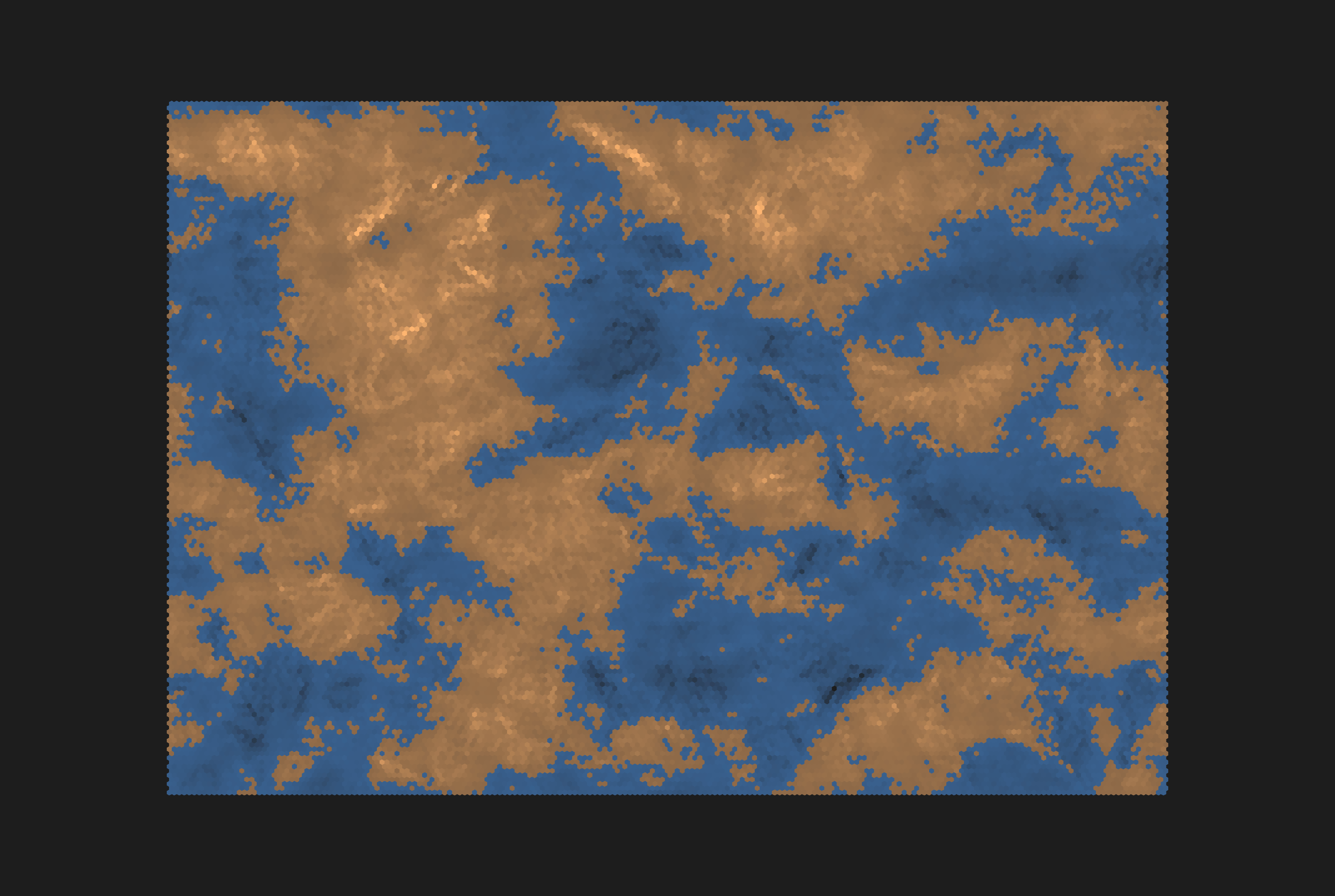 Exploring Hex Map Generation in Rust
