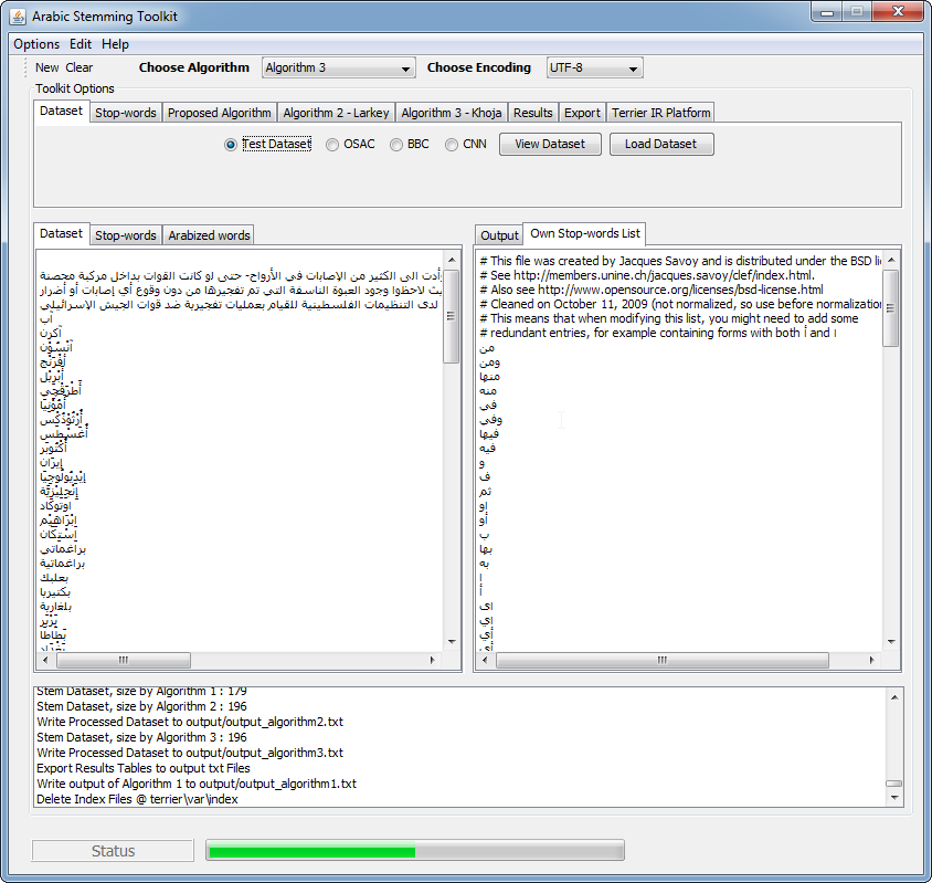 Arabic-Stemming-Toolkit AST