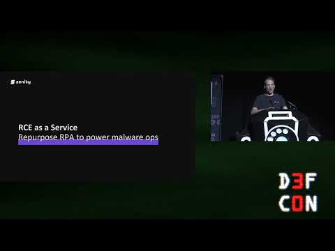 DEF CON 30 - Michael Bargury - No-Code Malware - Windows 11 at Your Service