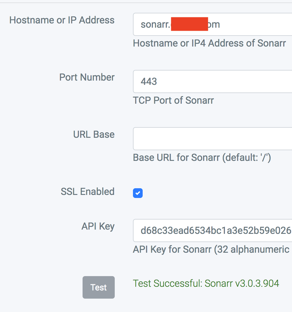 Configure with domain name