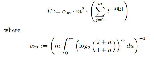 HLL formula