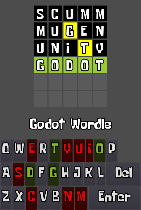 Godot Wordle cover