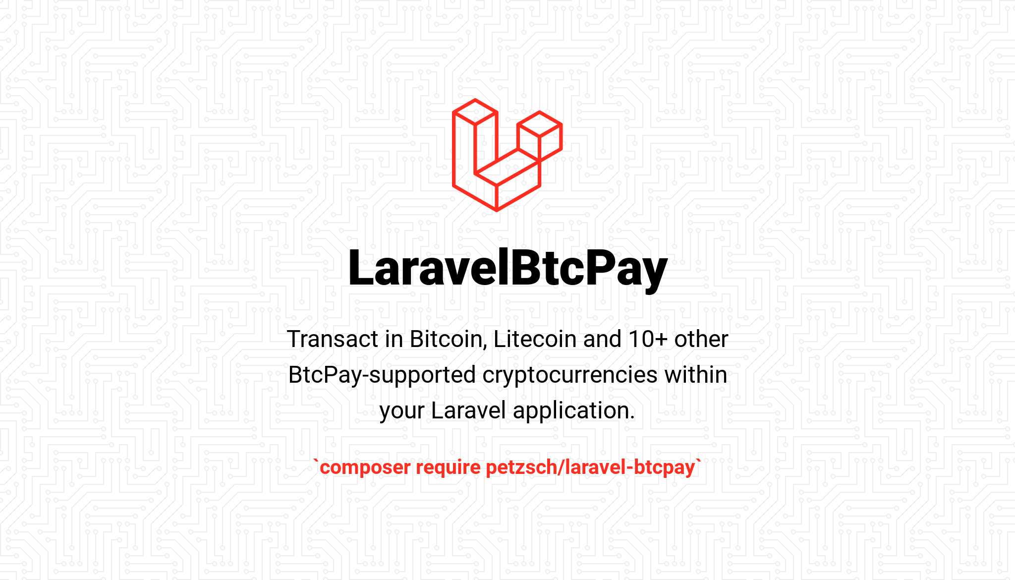 LaravelBtcPay Social Image