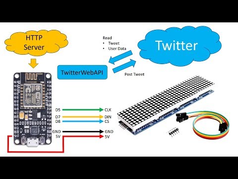 ESP8266 TwitterWebAPI