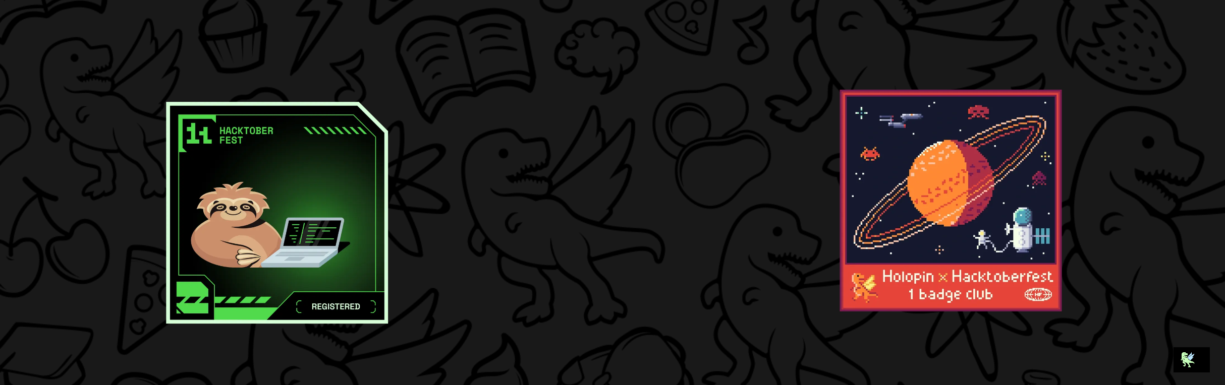 An image of @failureguy94's Holopin badges, which is a link to view their full Holopin profile