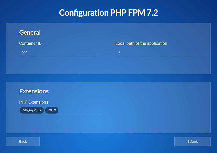 PHP Configuration