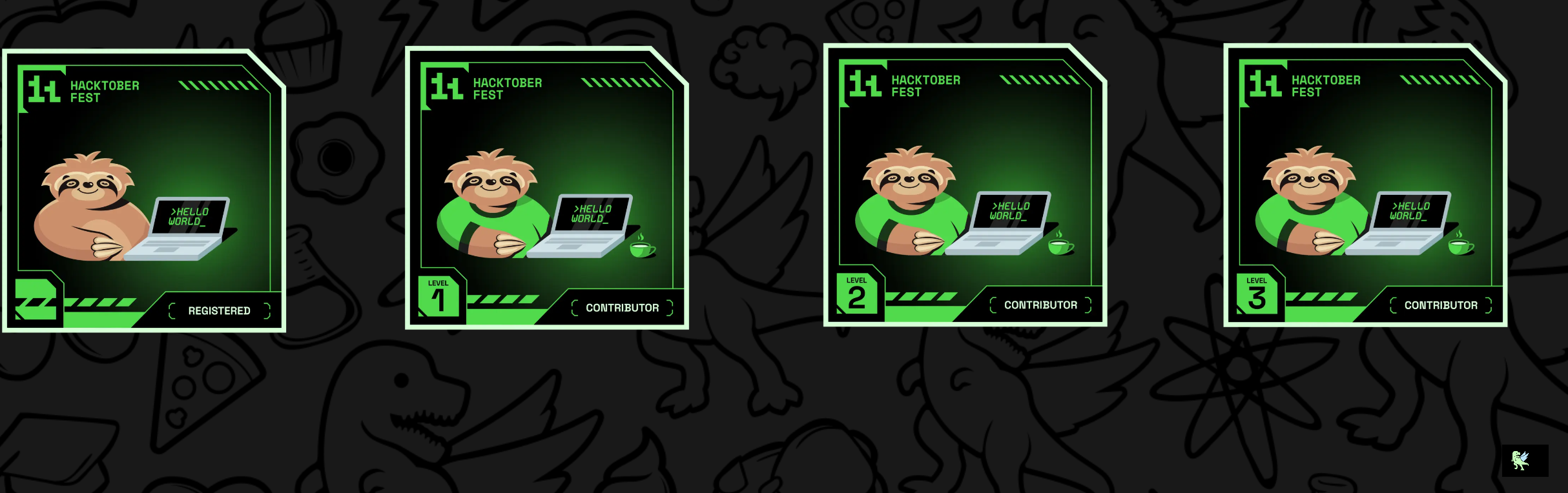 @rajesh1234567's Holopin badges