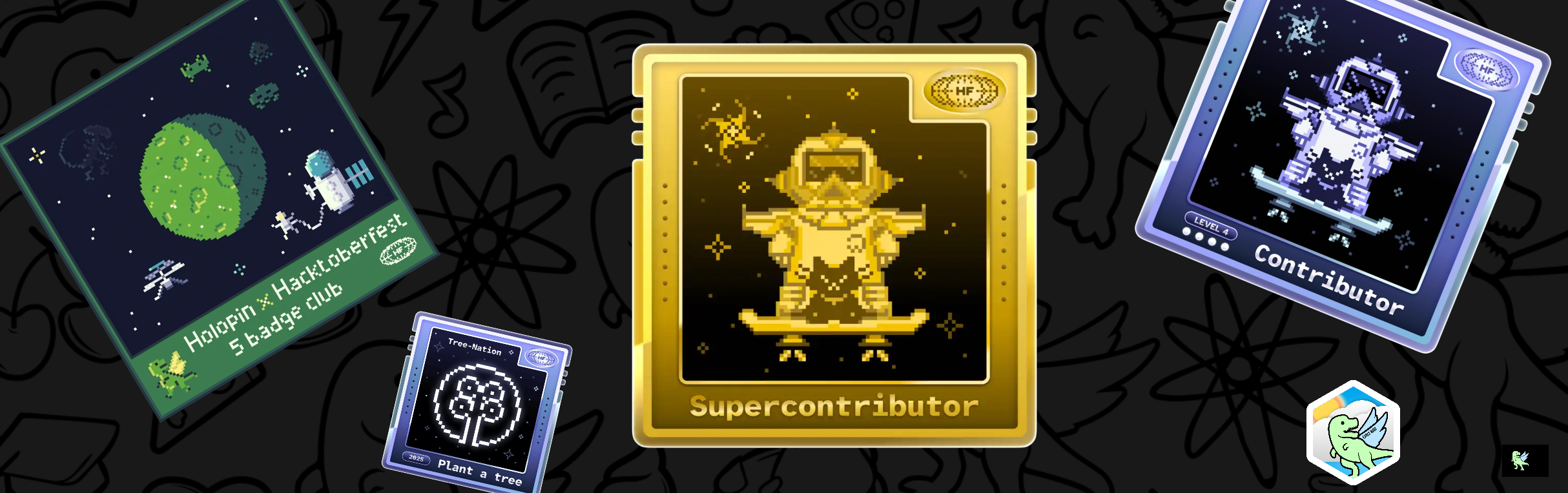 An image of @K2976's Holopin badges