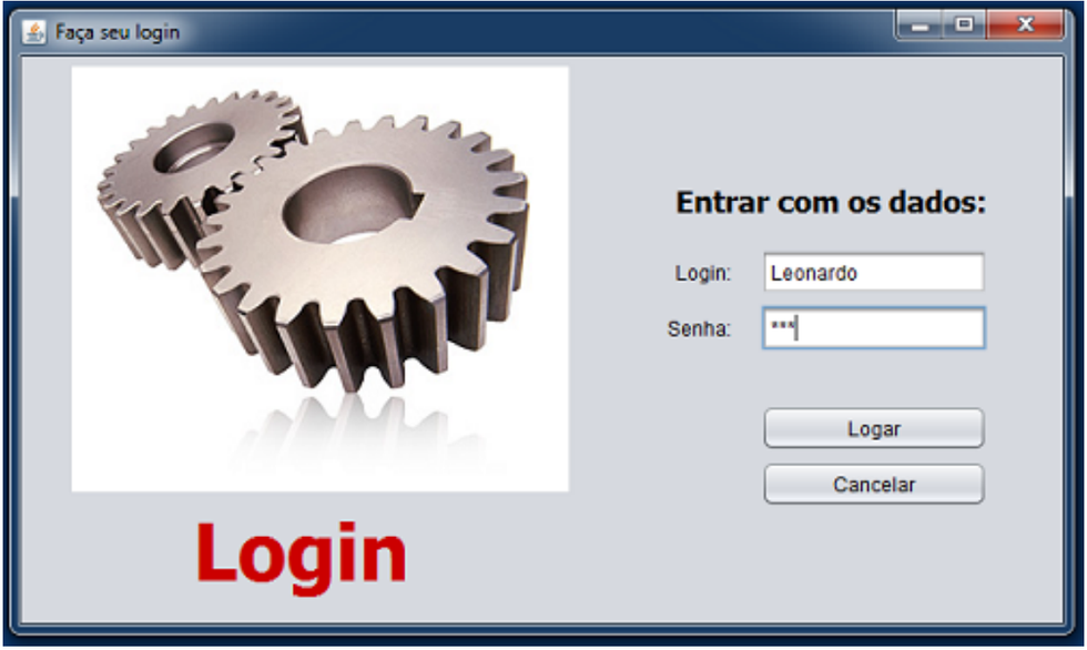 Tela de login