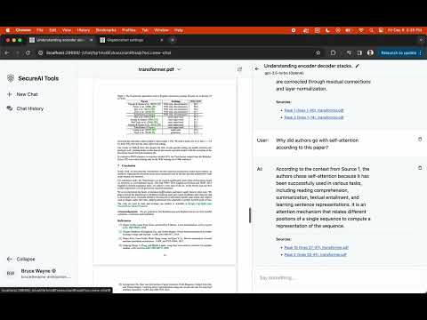 Chat with documents demo: OpenAI's GPT3.5