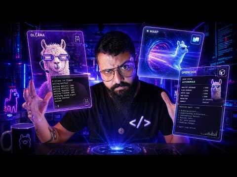 IA local con OpenCode, Ollama y Warp