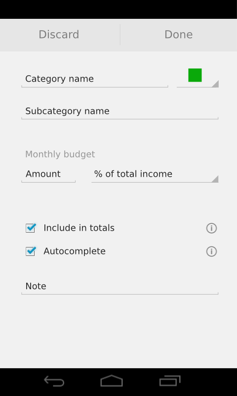 financius budget 2