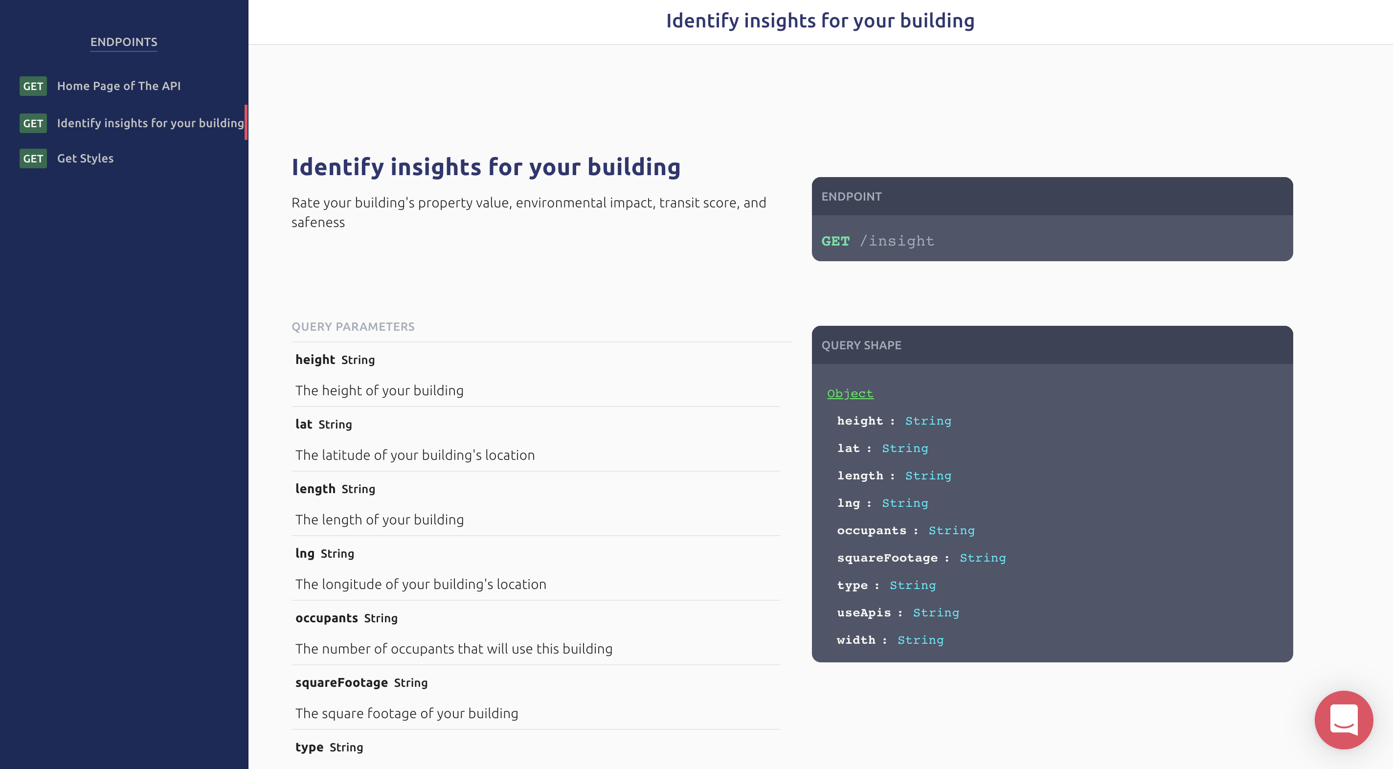 API Documentation