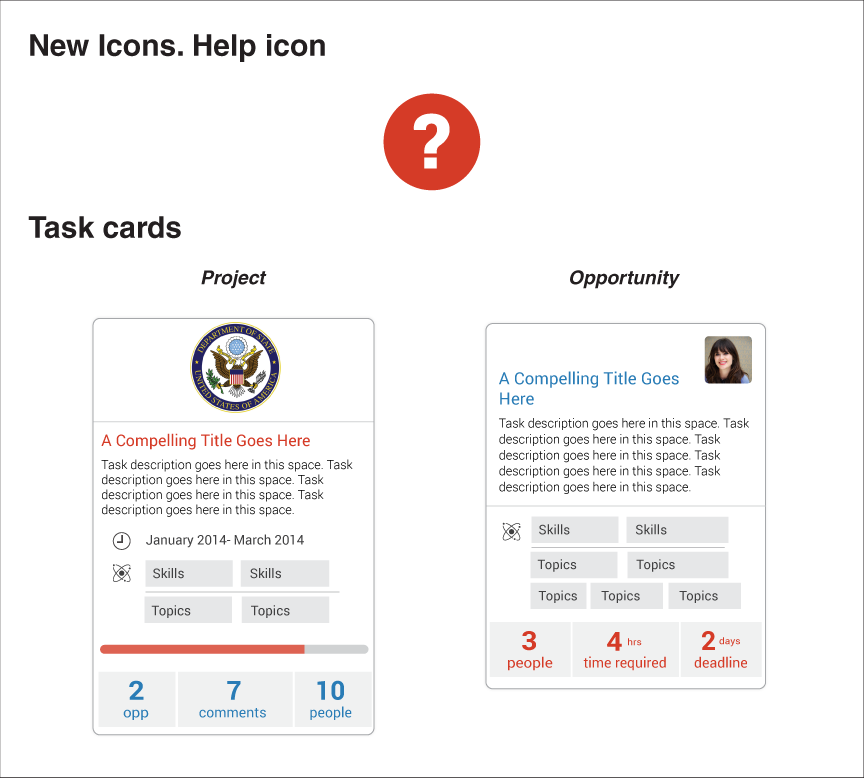 icons taskcards