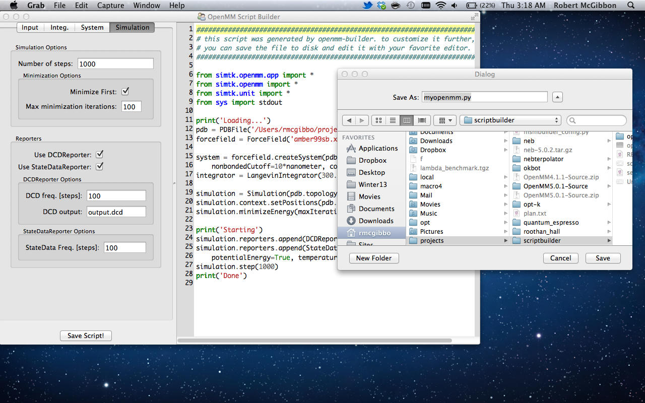 GitHub - rmcgibbo/openmm-builder: A graphical interface for building ...