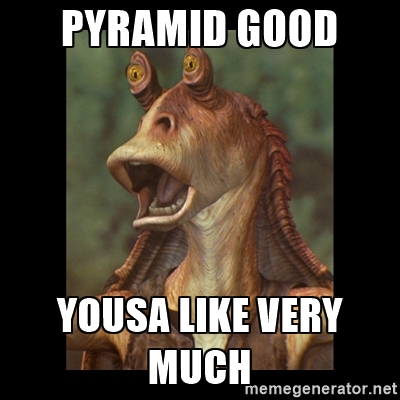 yousa like pyramid