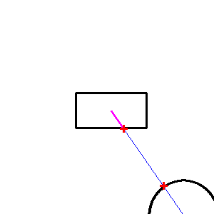 Issue finding side of collision for Circle-Rectangle collision