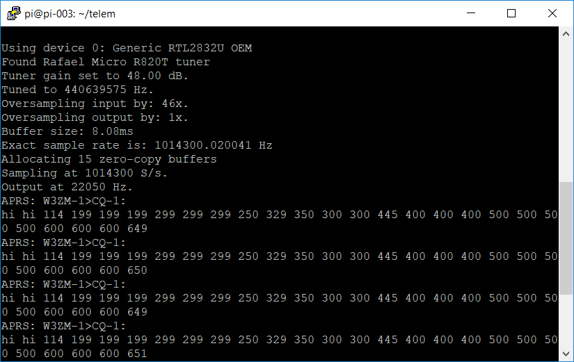 Auto Decoding Telemetry