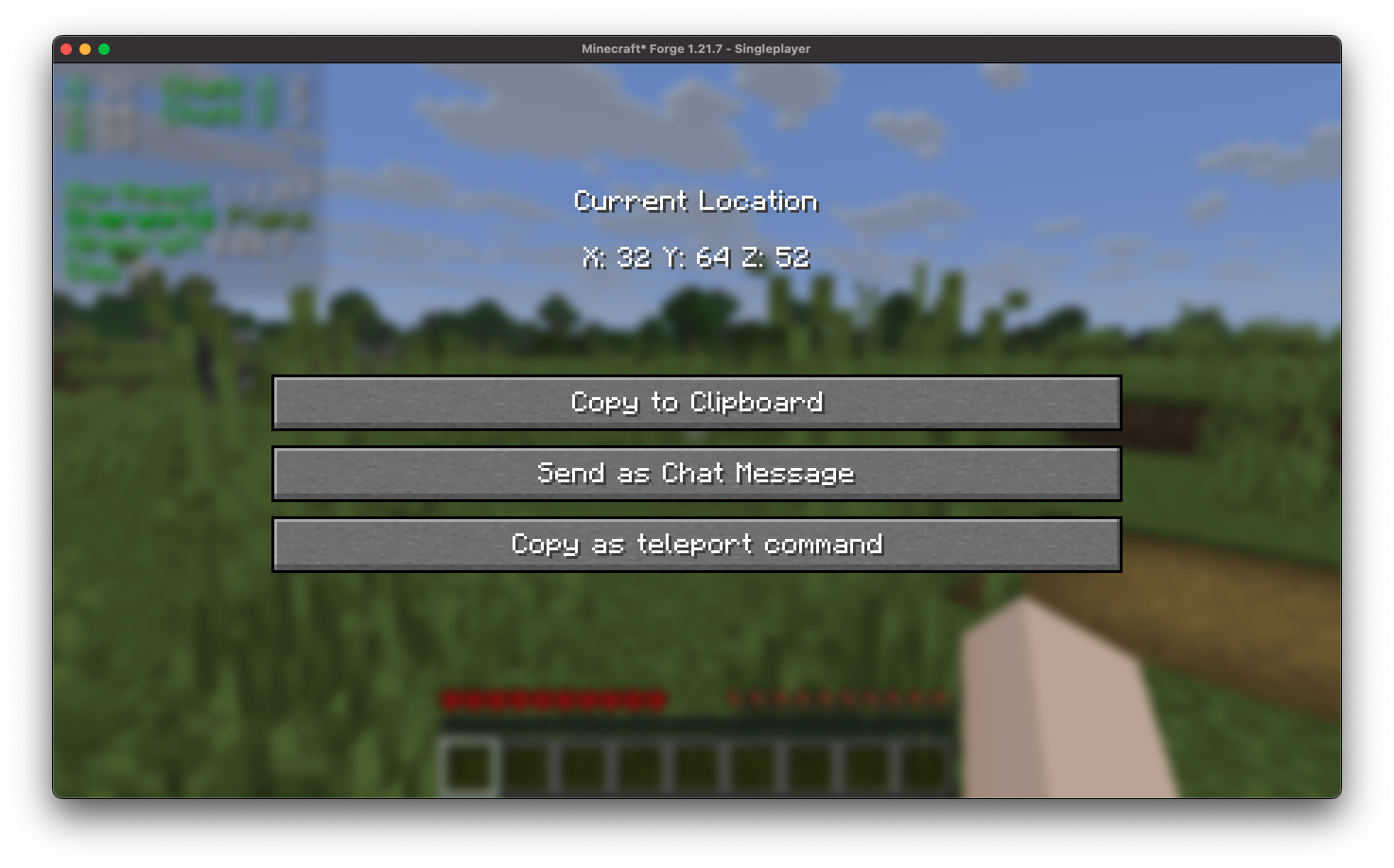 coordinates gui