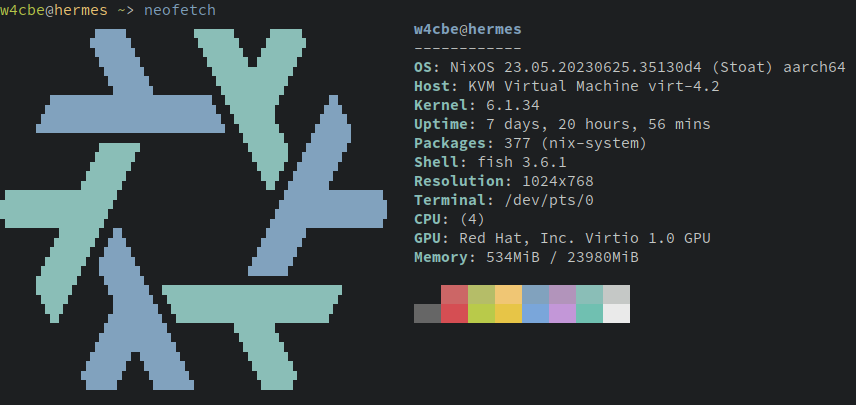 neofetch screenshot