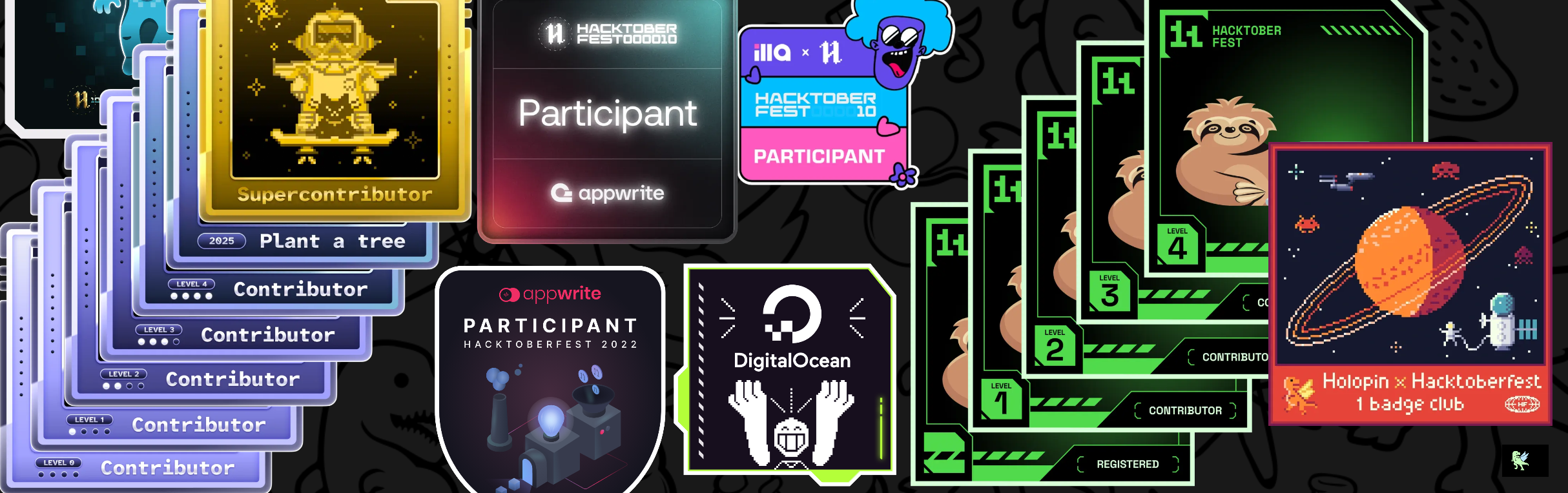 An image of @dhamith98kumara's Holopin badges, which is a link to view their full Holopin profile