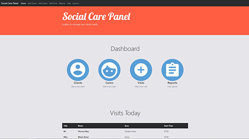 Social Care Application