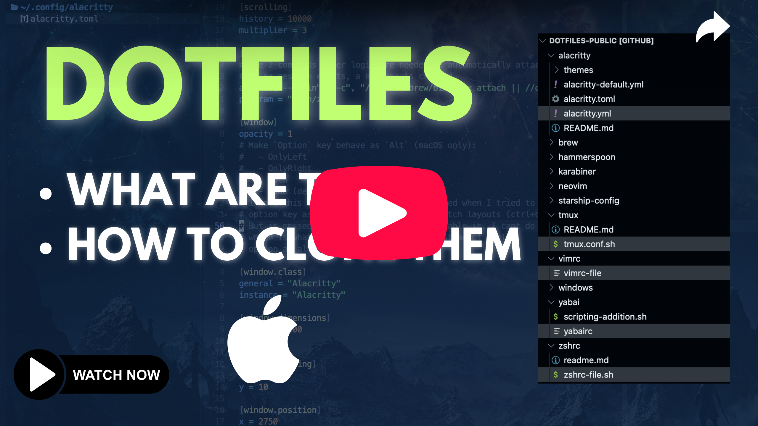 04 - What are dotfiles and how to clone them