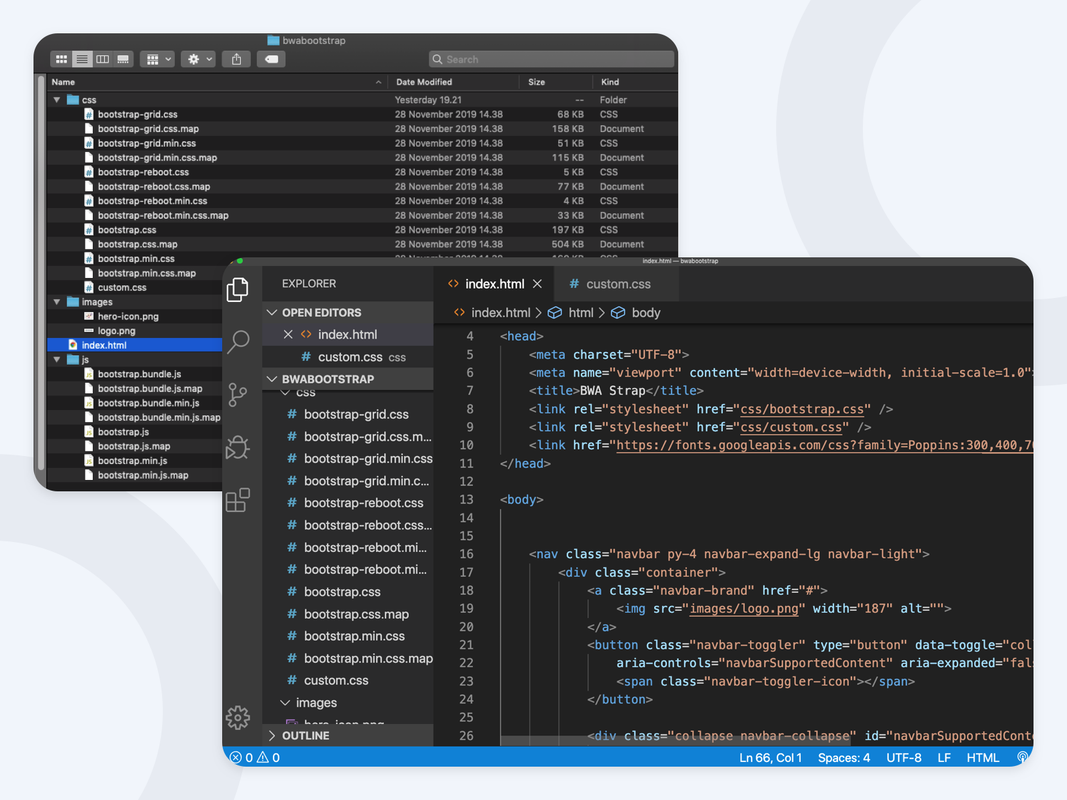 GitHub - Ardywsptr/landing-page-bwa: Implementasi materi css bootstrap ...