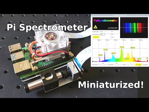 MINIATURE Raspberry Pi Spectrometer