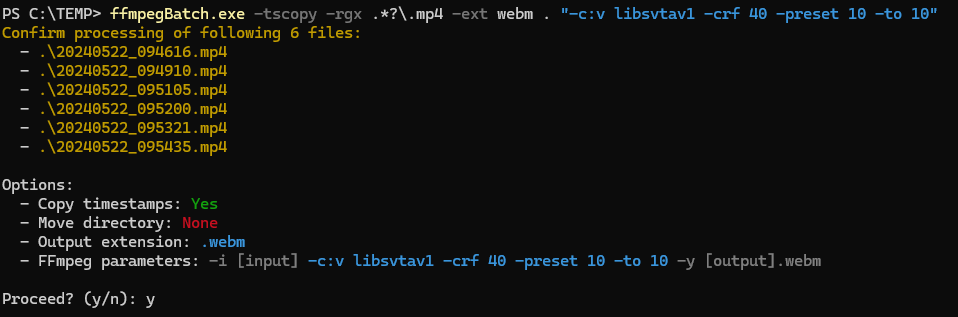 GitHub - CryShana/FFmpegBatch · GitHub