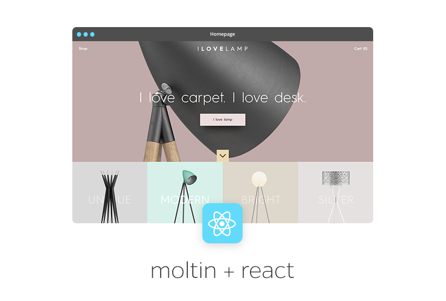 Moltin React Demo Store