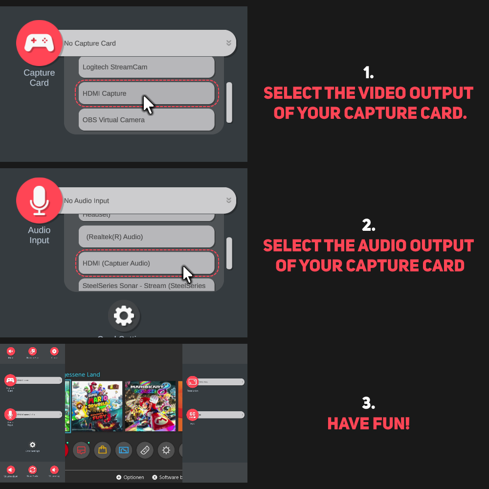 VideoGameCapture tutorial