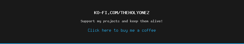 TheHolyOneZ Ko-fi