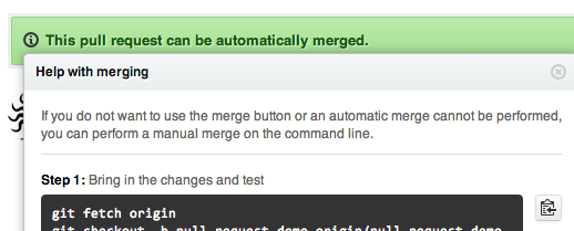 Merging Instructions