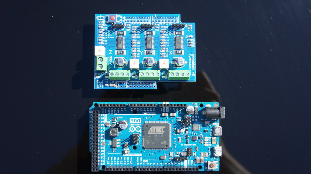 gShield and Arduino Due