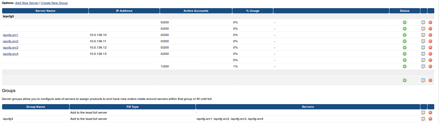 WHMCS Add Servers