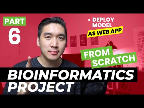 Bioinformatics Project from Scratch - Drug Discovery #6 (Deploy Model as Web App) | Streamlit #22