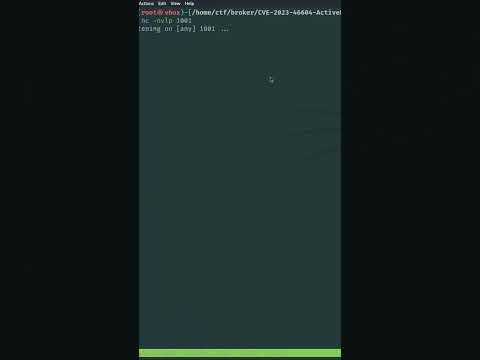 CVE-2023-46604 Demo