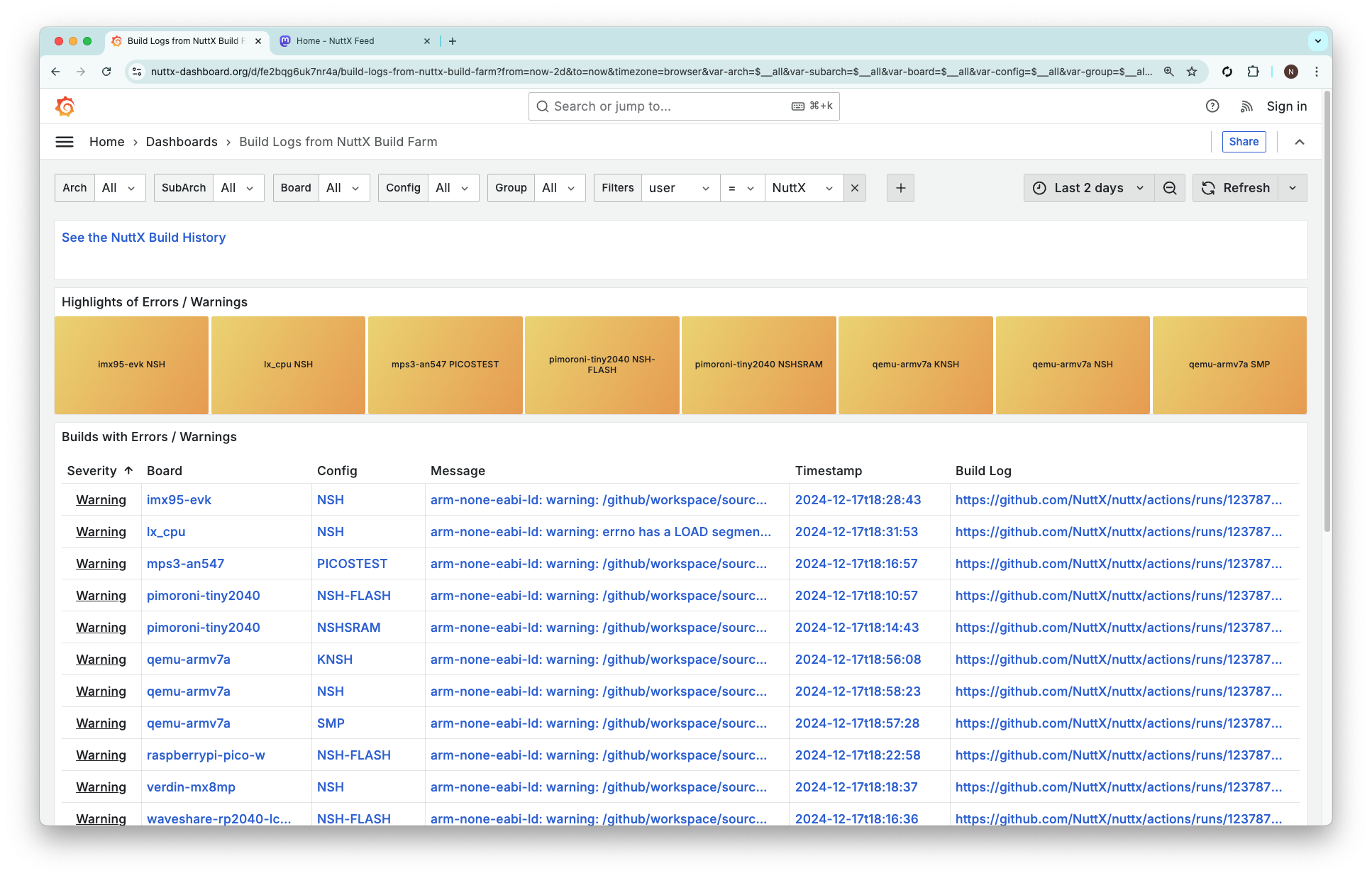 No more CI Test errors yay!