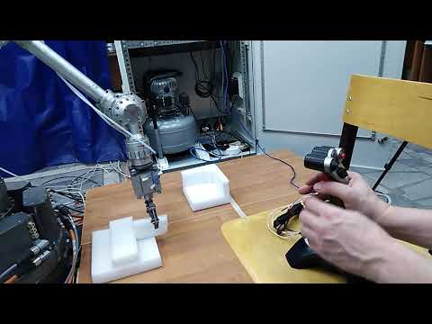 Video stick-type joystick manipulation of prototype