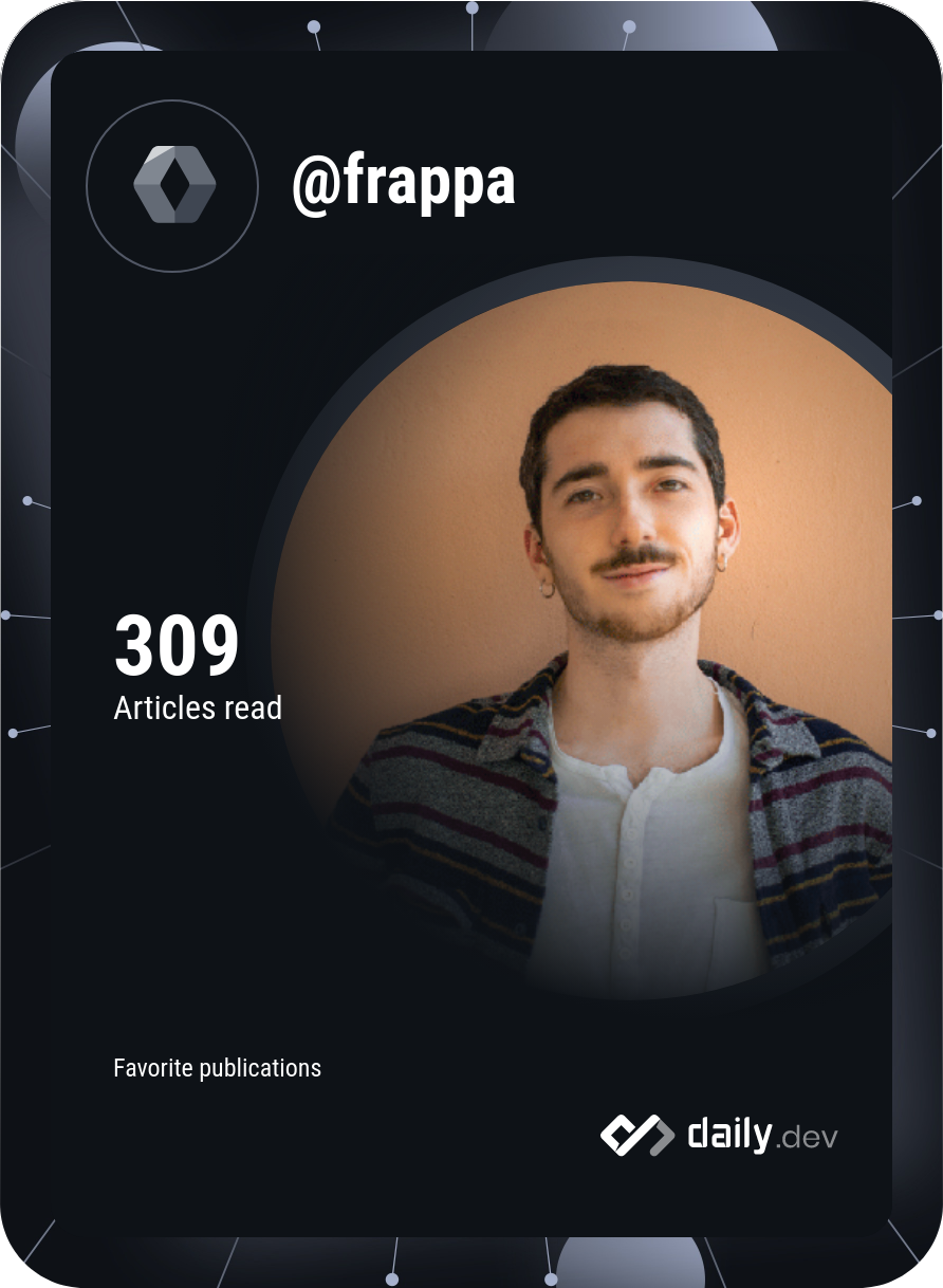 Francesco Luppi's Dev Card