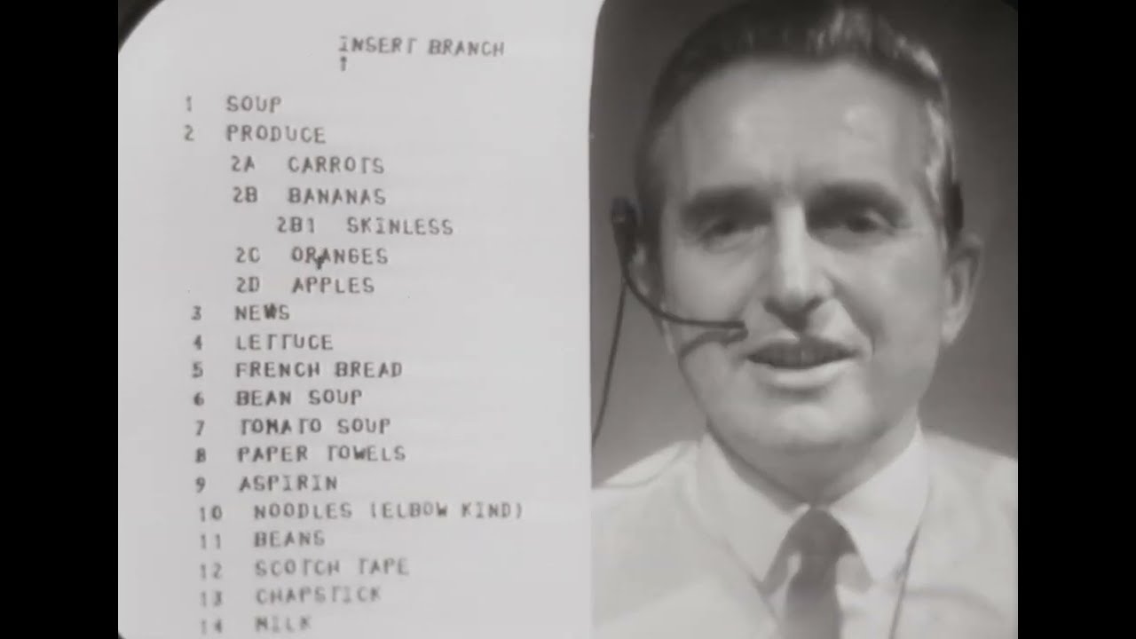 Engelbart using NLS