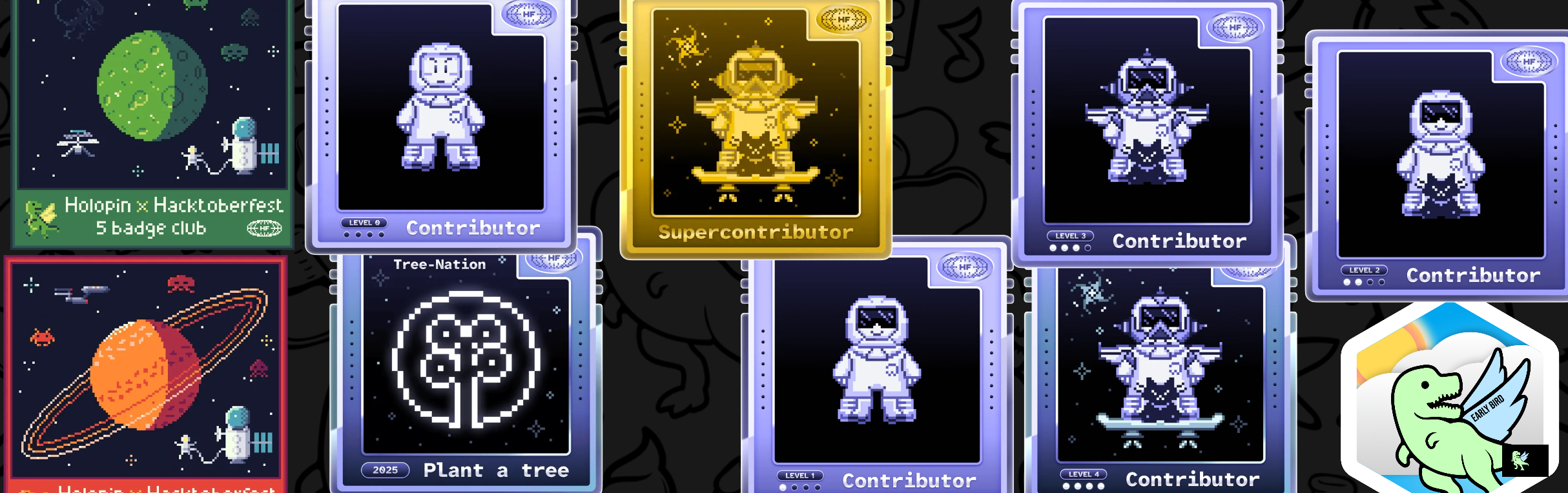 An image of @najishanjum's Holopin badges, which is a link to view their full Holopin profile