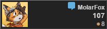 MolarFox's Stack Overflow Badge