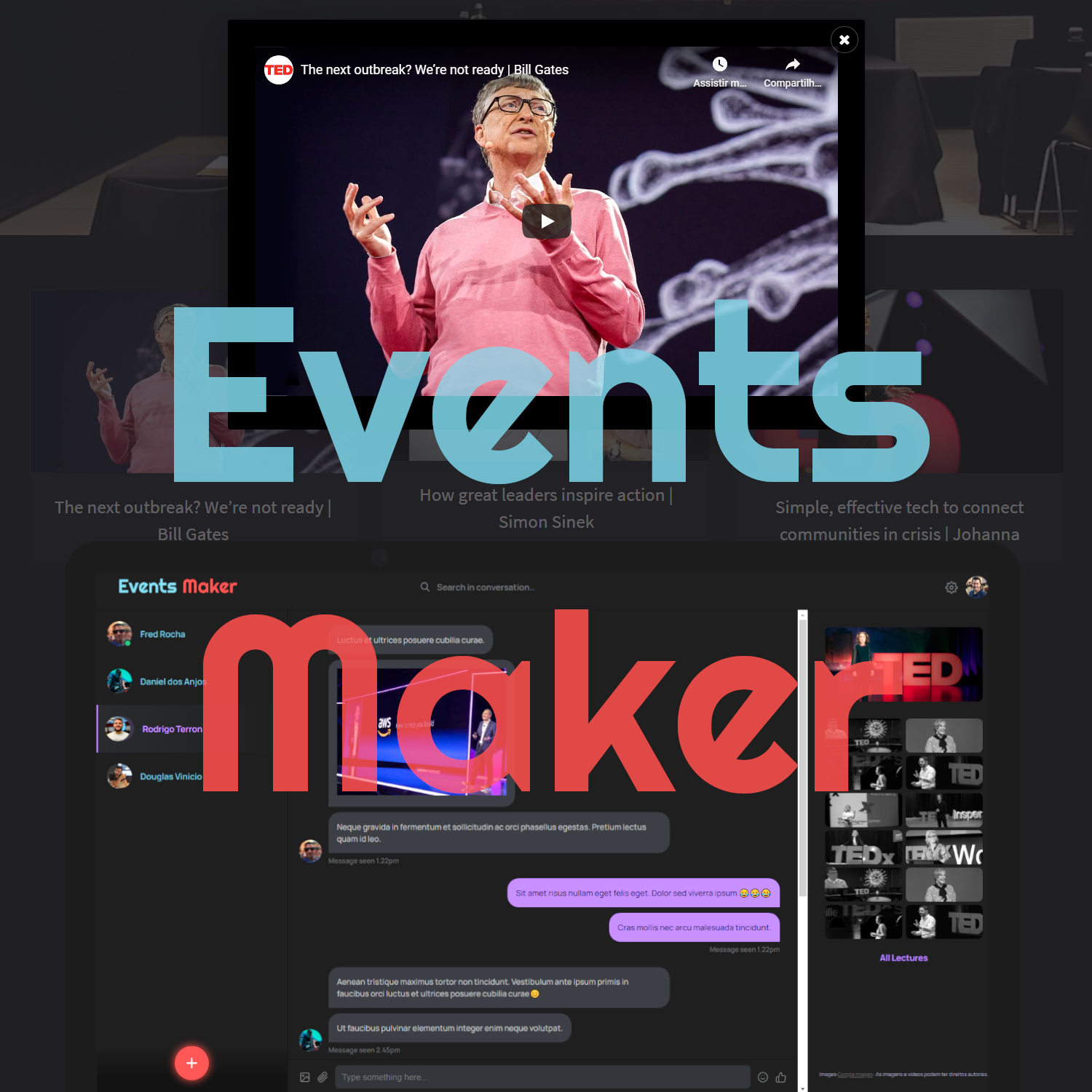 Events Maker - Successful people network.