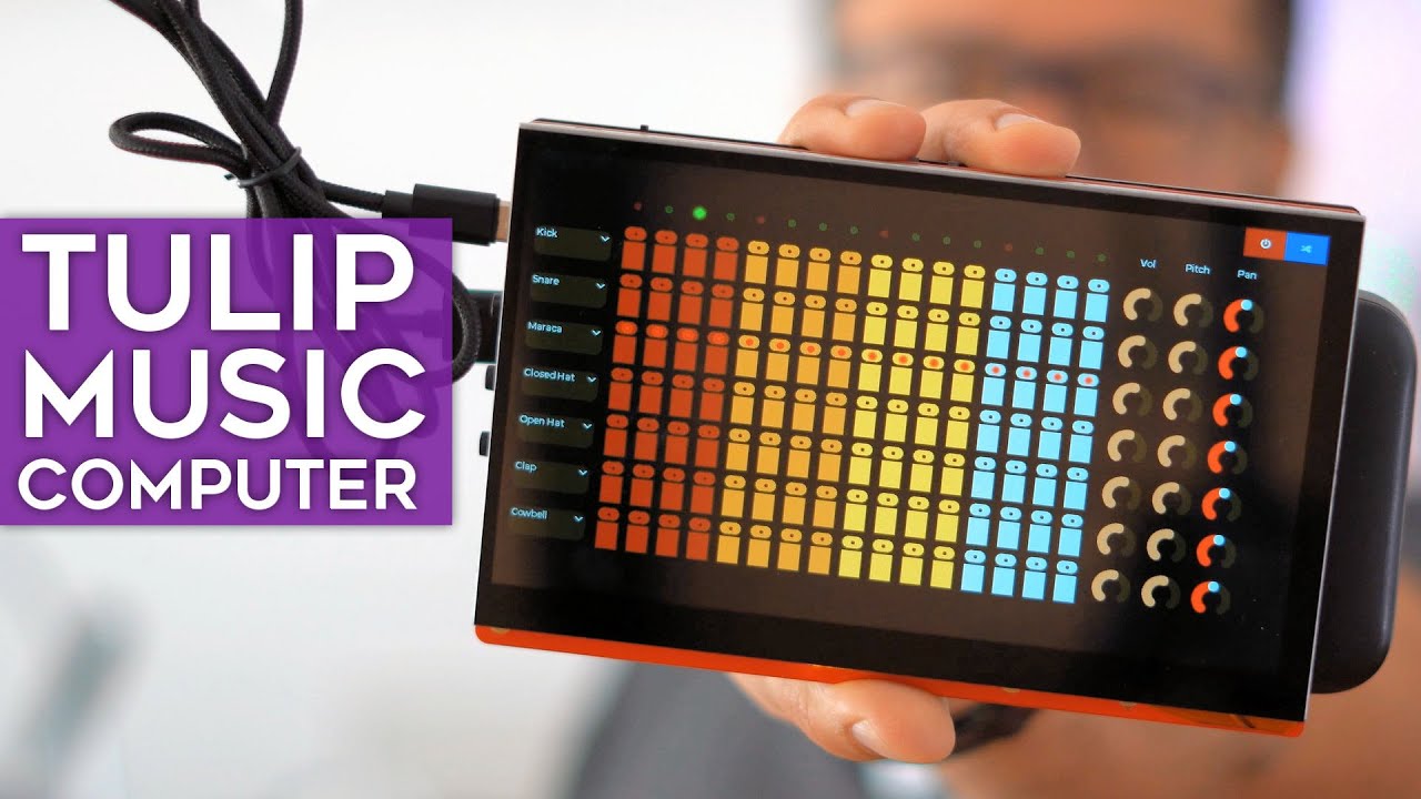 Tulip, a musical computer based on Micropython 